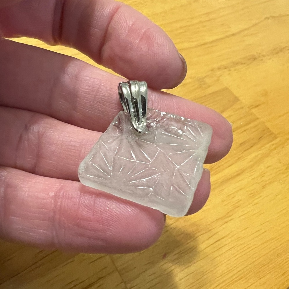 Hand Crafted Sea Glass Necklace Pendant